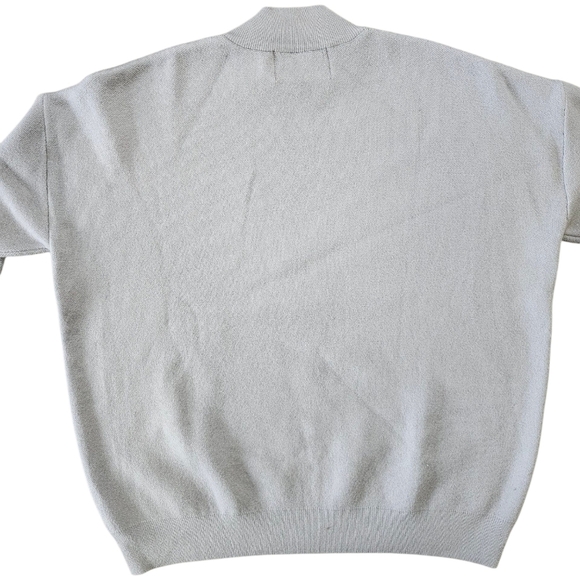 Scout Light Blue Mockneck Oversized Sweater - Picture 3 of 4